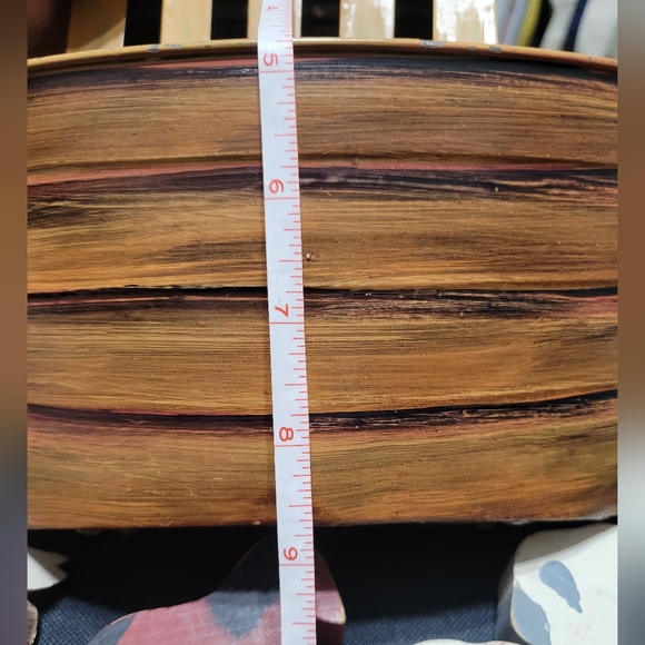 Noah's Ark Figurine Set Wooden Animal Figures with Metal Ark htf - Picture 12 of 16